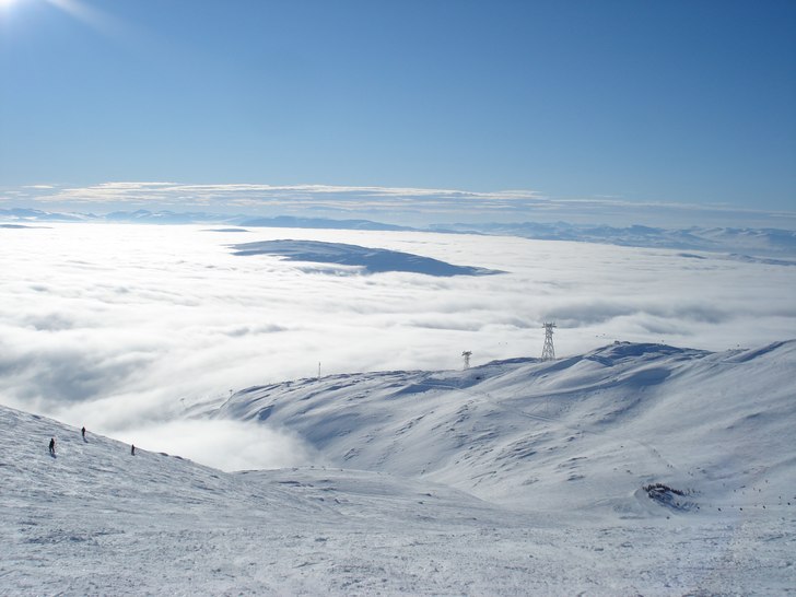 Häääärligt.. En solig dag på toppen! :). Foto: Jenny.