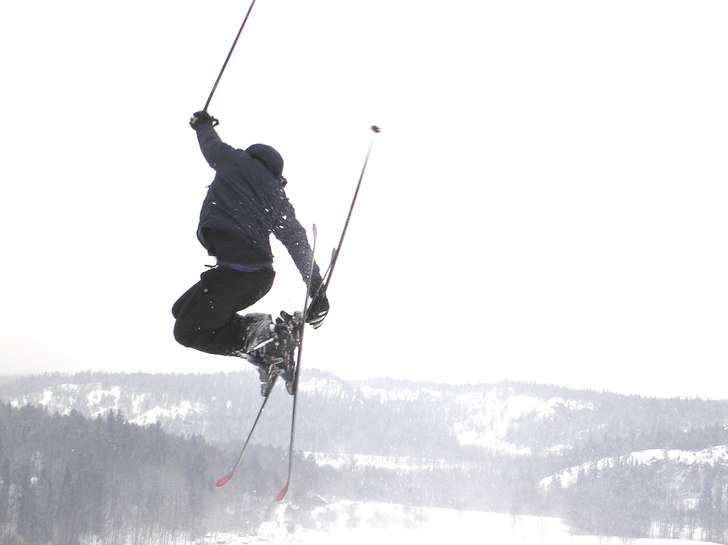 hade varit roligare att fota med riktig kamera än. Foto: Fredrik Lack. Åkare: Joakim Fridsén.