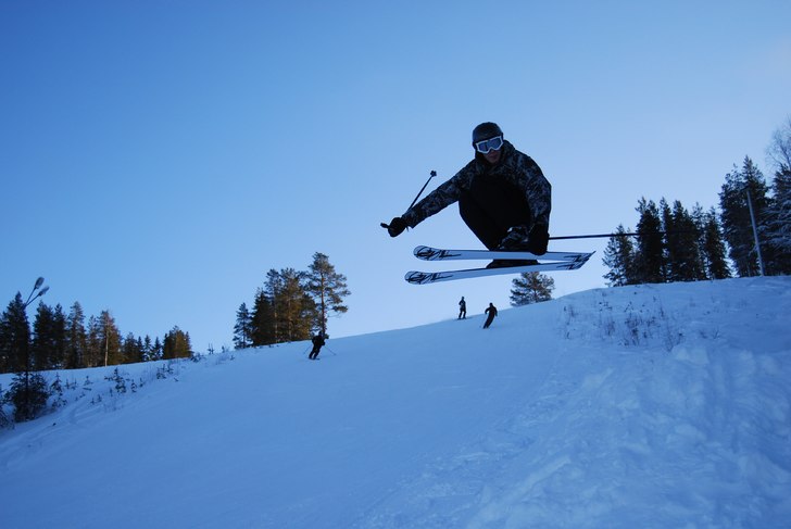 Skön bild från Vindeln :). Foto: Matilda Rönnholm. Åkare: Robin Widmark.