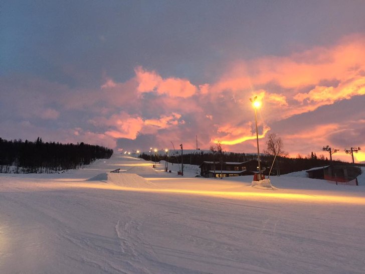Klare for juleferien!
Vi har veldig fine skiforhol.