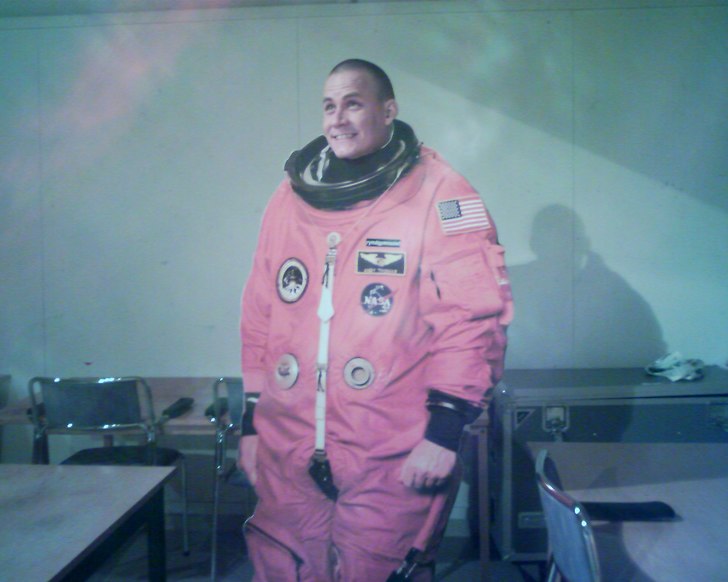 Har bokat rymdresa 2012 från Kiruna, så jag prov. Foto: Mr andersson. Åkare: Kosmoacke.