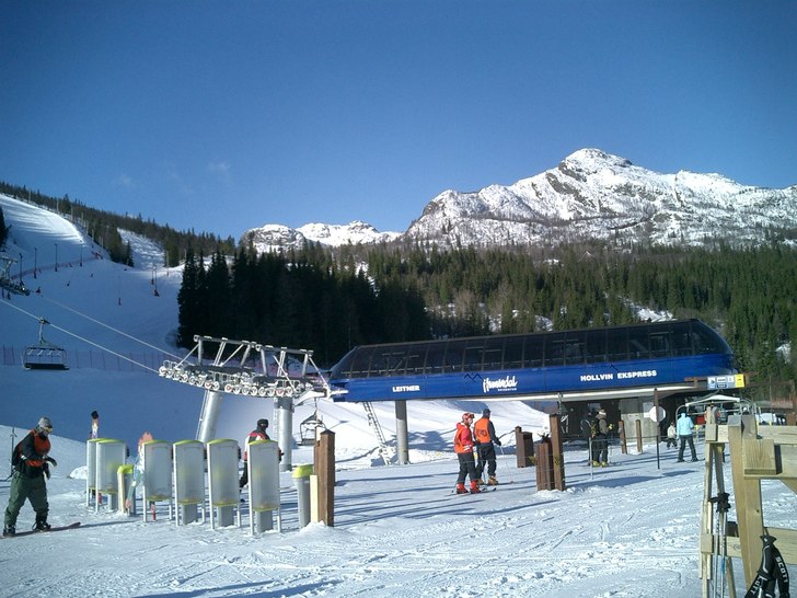 Foto: Hemsedal basstation.