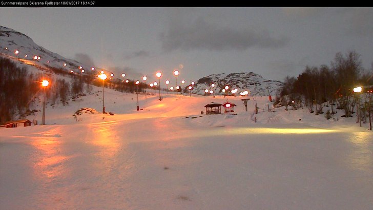 Status 10. januar 2017 - bra forhold
.