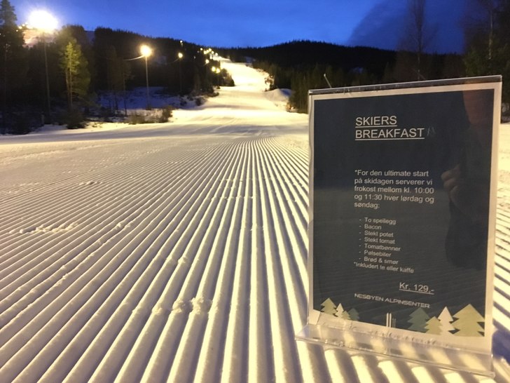 Superføre!
Skilørdagen er såvidt i gang, og det.