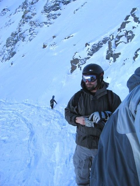 Hikning ovanför dammen. Foto: Marcus Gustafsson. Åkare: Pelle Made.