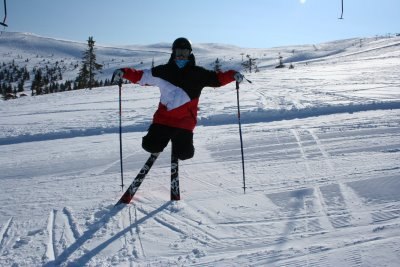 Foto: Johanna Flodén. Åkare: Gustav Flodén.