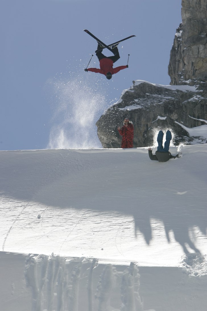 Dagens sista hopp.. hehe. Foto: Richard Walch. Åkare: Patrik Leidstedt.