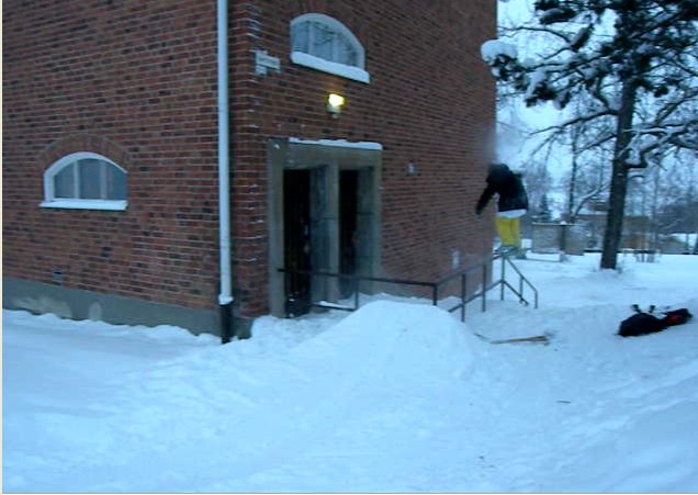 Handrail. Foto: Hampus fredman. Åkare: Magnus Norlander.