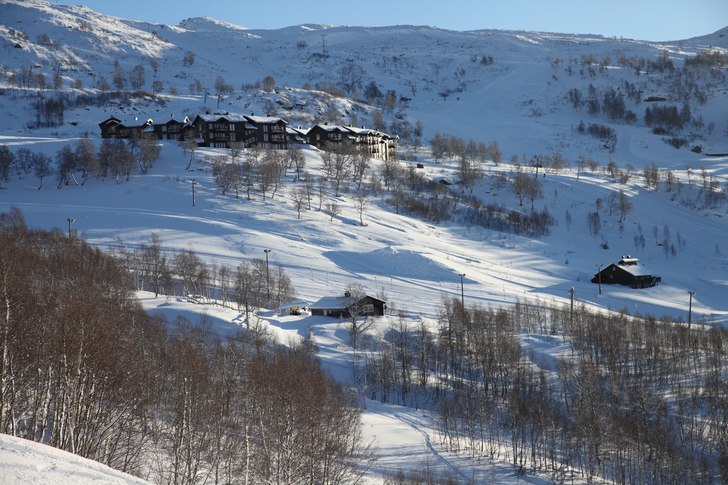 sol + 35 cm nysnø...
.