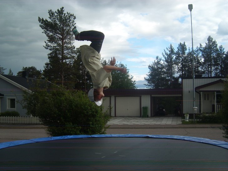 Backflip. Foto: John eriksson. Åkare: Johan wennström.