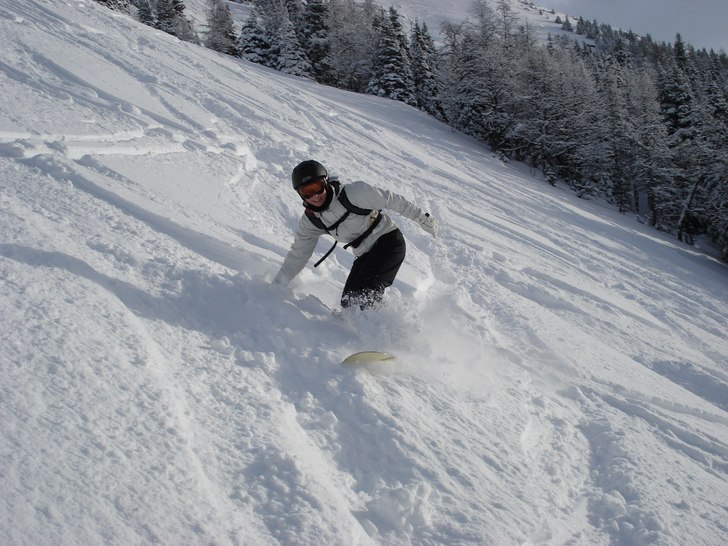 Lite mer uppåkt här... men JIPPI ändå!!. Foto: Jakob. Åkare: Sofi.