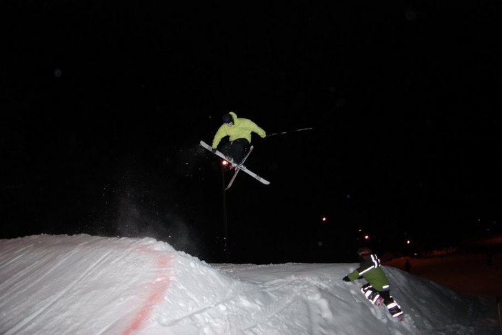 snurra ta en Mute och dra så skidan flyger...det . Foto: Fluff. Åkare: Andreas Nilsson.