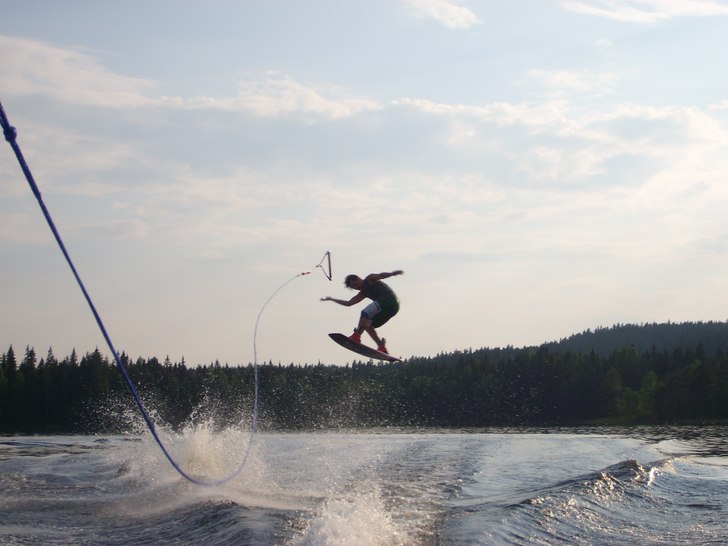 Missad dubbel. Foto: Dan. Åkare: Jonas.