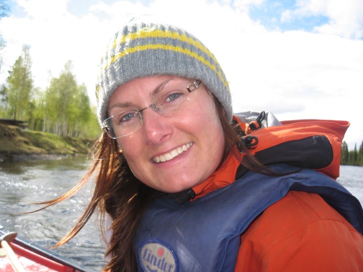 Kanotpaddlign me ÖSIS.. Åkare: Åza Jorudd.