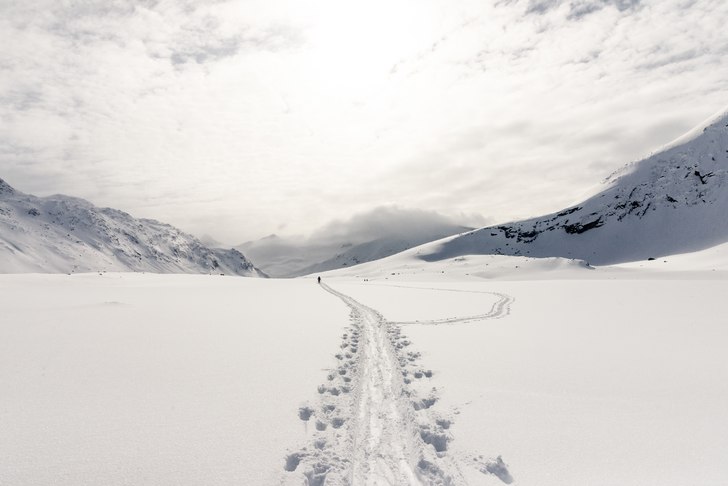Doaresvággi sedd från nord.. Foto: Elin Turpeinen.