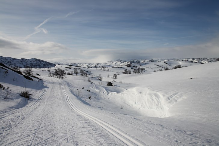 Påsken i bilder. Fantastisk forhold på Haukelifj.
