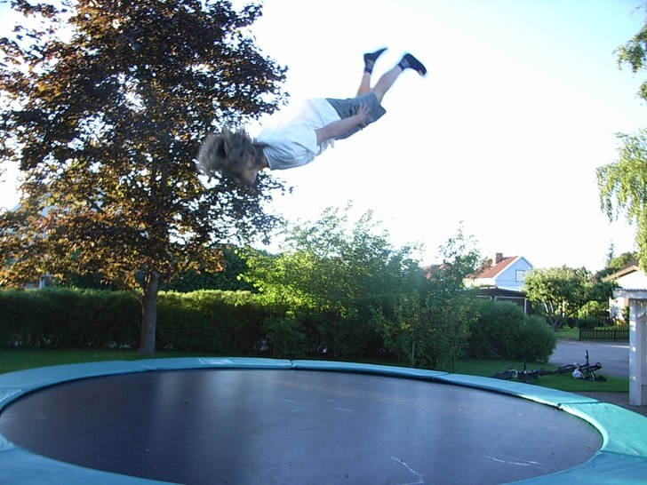 Backflip. Foto: Christoffer strömgren. Åkare: Karl Kjellstrand.