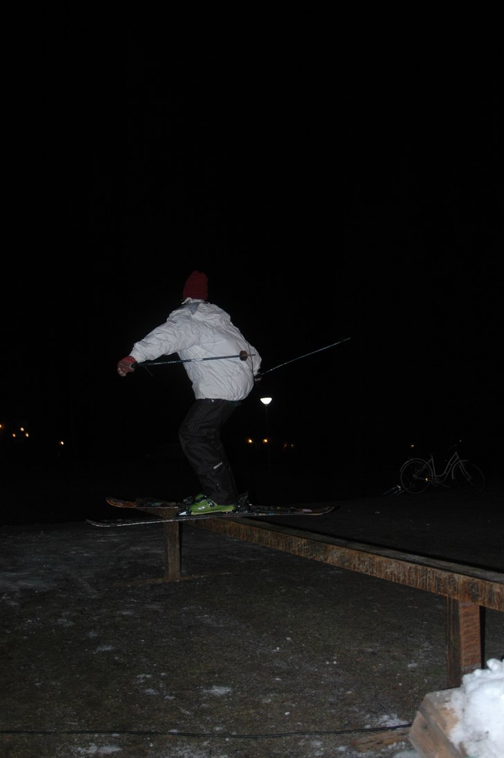 Shred vid röjsmon !. Foto: Marcus Borking. Åkare: Jag , Eric Ljusner.