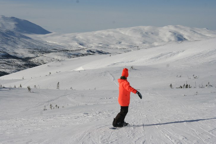 Påskeværet kommer
Nydelig dag med litt nysnø og.
