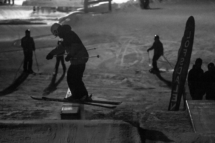 Railsession Vecka 8 i Lofsdalen. Hobo Killer. Foto: Emil Sundvall. Åkare: Max Mohammar.