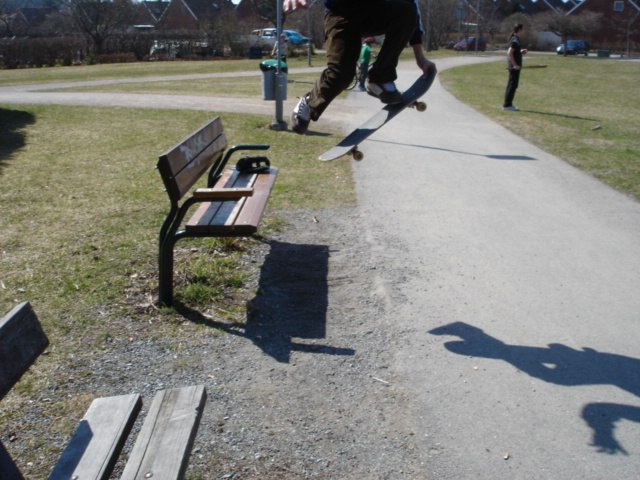 En liten bombdrop.... Foto: Andreas Areschoug. Åkare: Anton Åberg.