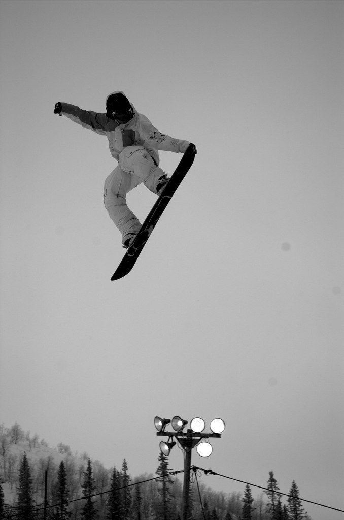 Snöig dag på dundret. Prommade upp för berget m. Foto: Timmy Kristoffersson. Åkare: Erik Pavasson.