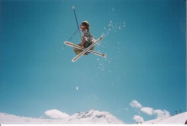 Vi var några solbrända säsongare som en toppdag. Foto: Daniel Klein, Lund. Åkare: Kristian Lidin, Sundsvall.