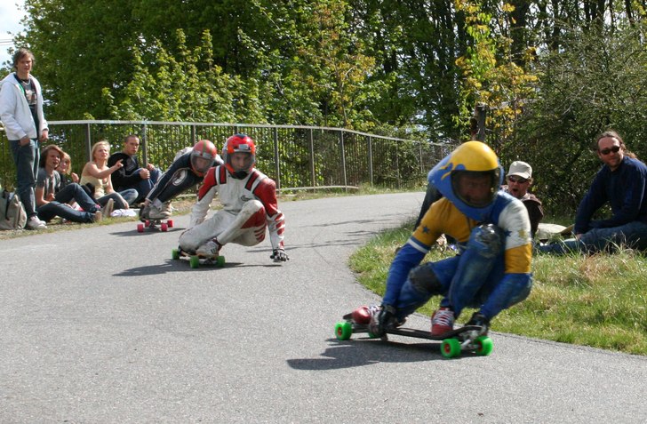 Åkare: Matte, jag, olle.