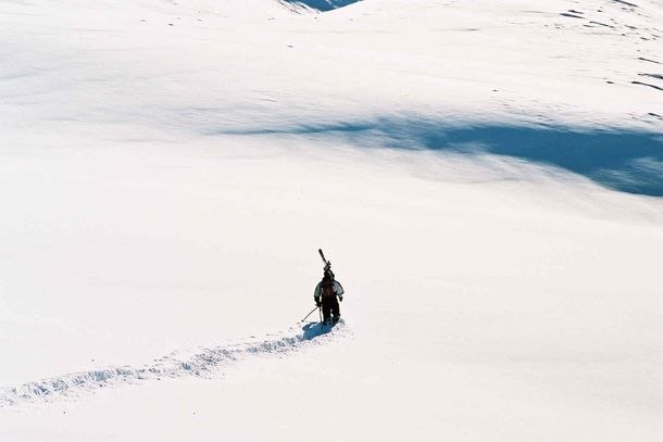 Patrik hikar upp mot toppen i Le Tour. Foto: Josefin Andersson. Åkare: Patrik Utterström.