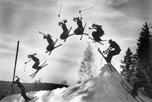 Efter säsong i Kungsberget. 
The Royal Slopestyl. Foto: Niklas Holmström. Åkare: Jacob Wiberg.