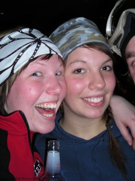 Snyggingarna... Foto: Marina as ballerina. Åkare: Jenny & Lotti.