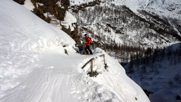 Efter lite mat i magen var det dags att åka ned f.