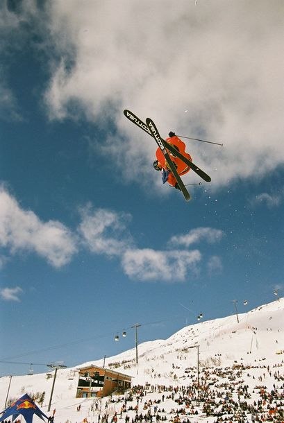 Red Bull Big Air 2001. Foto: Peter Boman. Åkare: Henrik Winstedt.