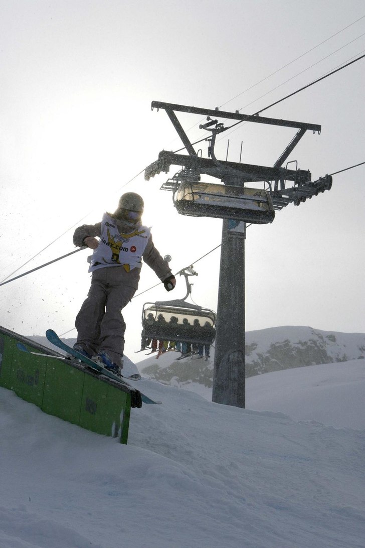 Foto: Stadler/LAAX. Åkare: Virginie Faivre.