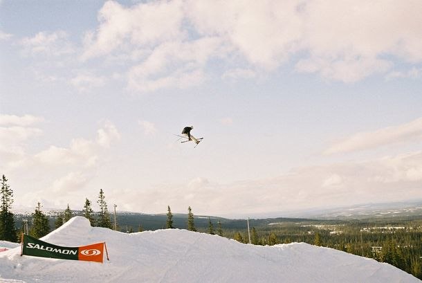Red Bull Big Air 2001. Foto: Peter Boman. Åkare: Jan Aikio.