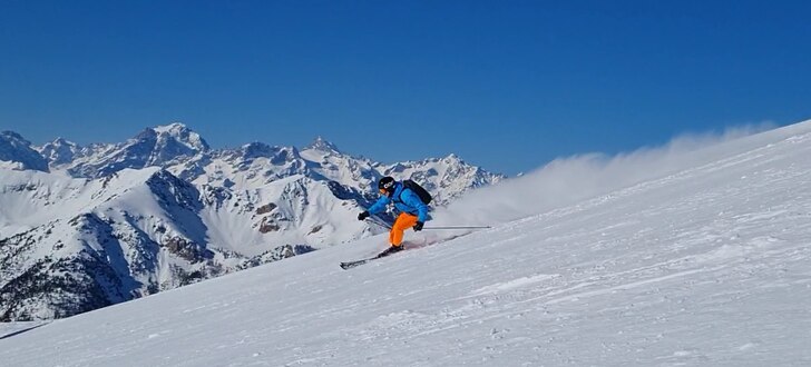 Chalvet Montgenévre. Foto: Kenneth Elinder. Åkare: Eric Elinder.
