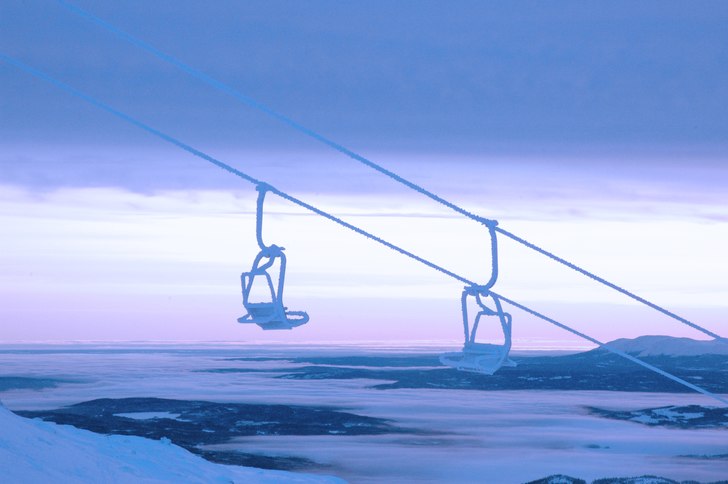 En fin torsdagsmorgon i Åre 2010. Foto: Irene Lindblom.