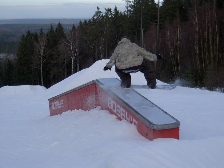 nose slide.... Foto: Daniel Olsrup. Åkare: Lage Lind.