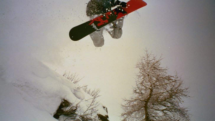 Satt och vänta på att Daniel skulle hoppa ut lä. Foto: Daniel Ökvist. Åkare: Daniel Särefjord.