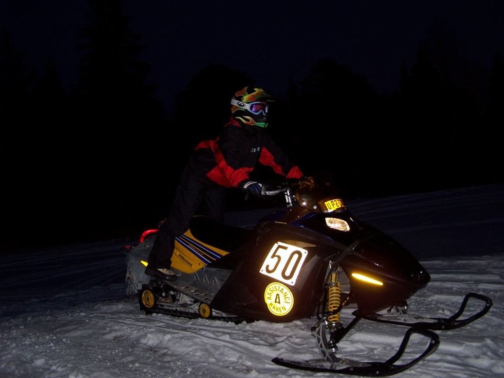 Start klar me snygg pose :p . Foto: Vinne. Åkare: Hannah.