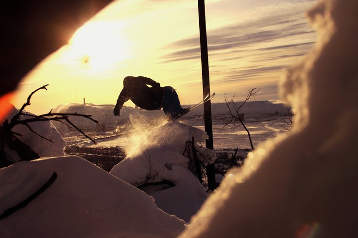 Utan park så får man ta av vad naturen har att e.