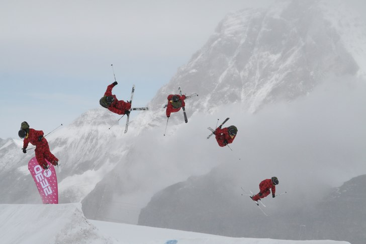 Cork 7 mute in Zermatt 2006. Foto: Brynjulv Tveit. Åkare: Sigbjørn Tveit.