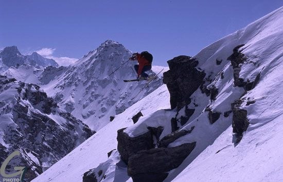 Mont Gele. Foto: Yves Garneau. Åkare: JD.