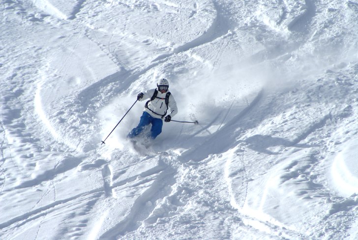 några dagar efter senaste snöfallet lyckades vi . Foto: Viktor Eklöf. Åkare: Martin Sandström.