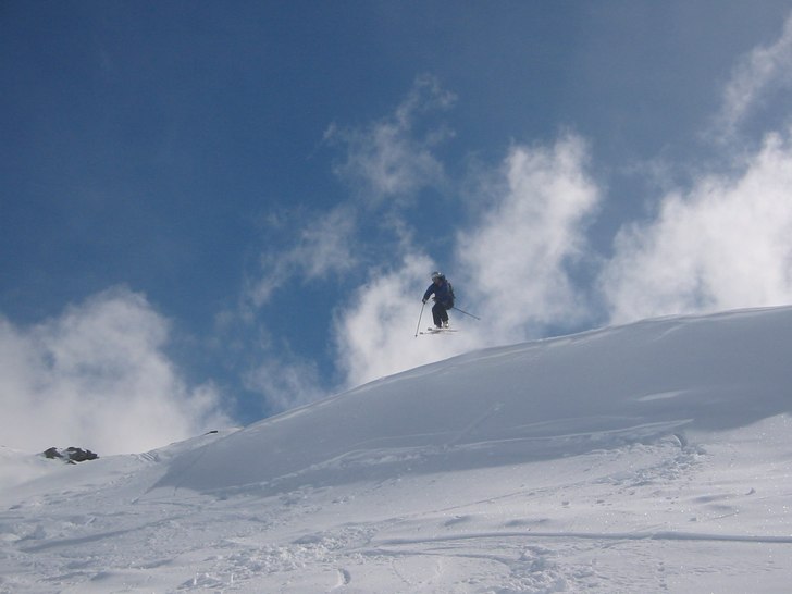 Landar helt platt.... Foto: Eric. Åkare: Peter Kaminski.