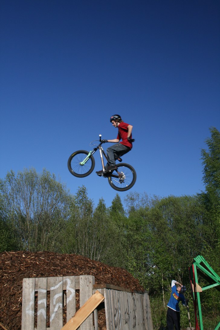 One Hander. Foto:  Kenneth Einars. Åkare: Alexander Bäckvall.