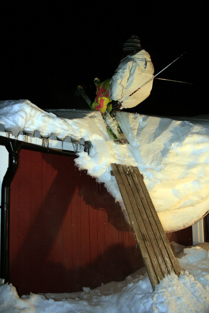 Lite kvällslek. Foto: Joakim Hayland. Åkare: Niklas Granlund.