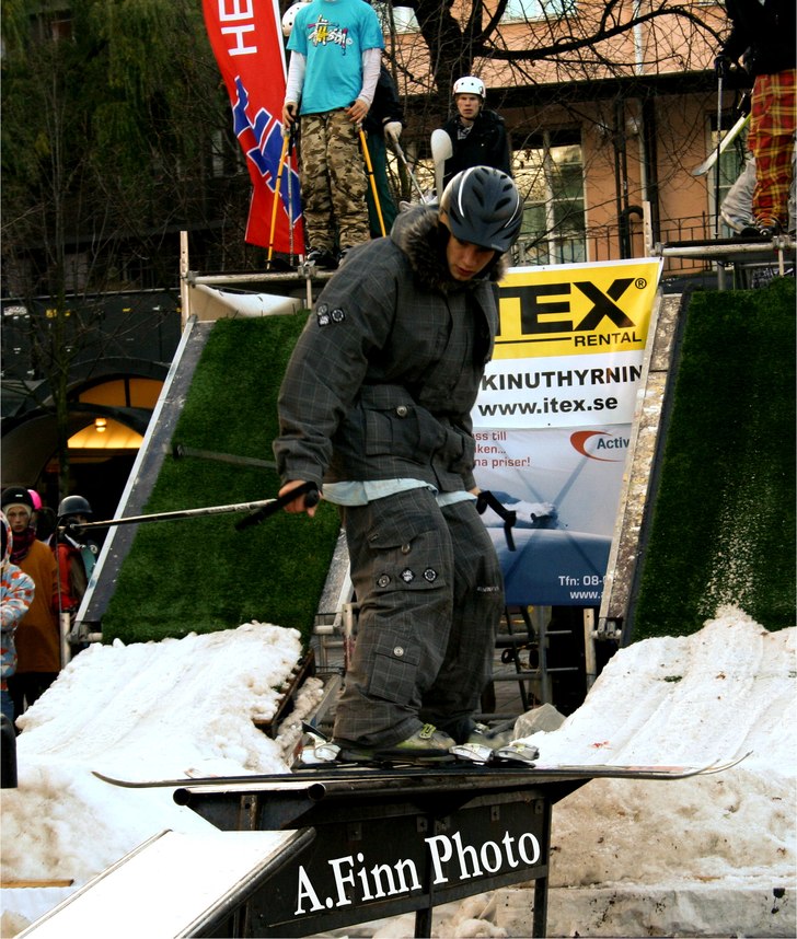 Foto: Andreas Finn. Åkare: Mathias Burestam.