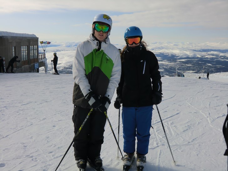 Foto: Per Gustafsson. Åkare: Alice Gustafsson, Axel Gustafsson.