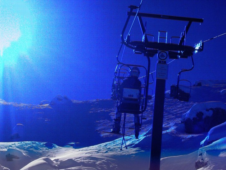 i Liften :D. Foto: Anders Pärson. Åkare: Anja.